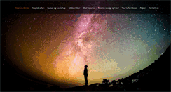 Desktop Screenshot of kosmoscenter.dk